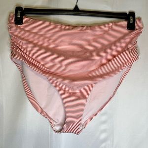 Ralph Lauren High Waist Swimsuit Bottom. Size 20W. Coral color.